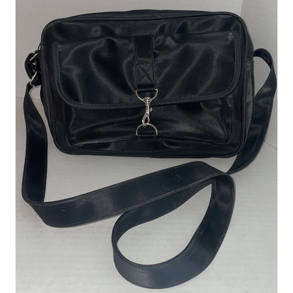 Camera Bag Shoulder Bag Messenger Bag‎ Purse Black With Several Compartments